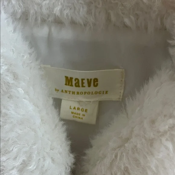 Maeve Cinch Waste Fur Faux Jacket - Picture 4 of 16